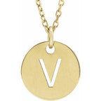 Initial Necklace or Charm/Pendant