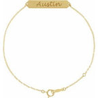 Engravable Geometric Bracelet