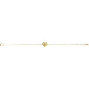 Engravable Heart Bracelet