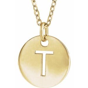 Initial Necklace or Charm/Pendant