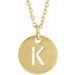 Initial Necklace or Charm/Pendant