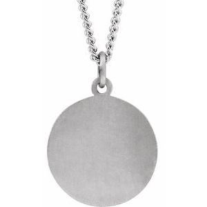 Guardian Angel Medal Necklace or Pendant