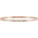 Accented Stackable Bangle Bracelet
