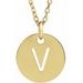 Initial Necklace or Charm/Pendant