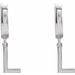 Initial Huggie Earrings