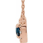 French-Set Halo-Style Necklace or Center