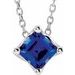 Solitaire Necklace or Slide Pendant