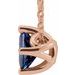 Solitaire Necklace or Slide Pendant