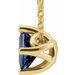 Solitaire Necklace or Slide Pendant