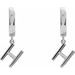 Initial Huggie Earrings
