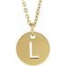 Initial Necklace or Charm/Pendant