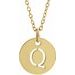 Initial Necklace or Charm/Pendant
