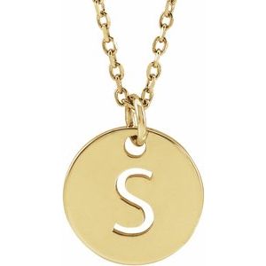 Initial Necklace or Charm/Pendant