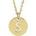 Initial Necklace or Charm/Pendant
