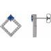 Accented Geometric Earrings
