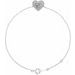 Engravable Heart Bracelet