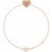 Engravable Heart Bracelet