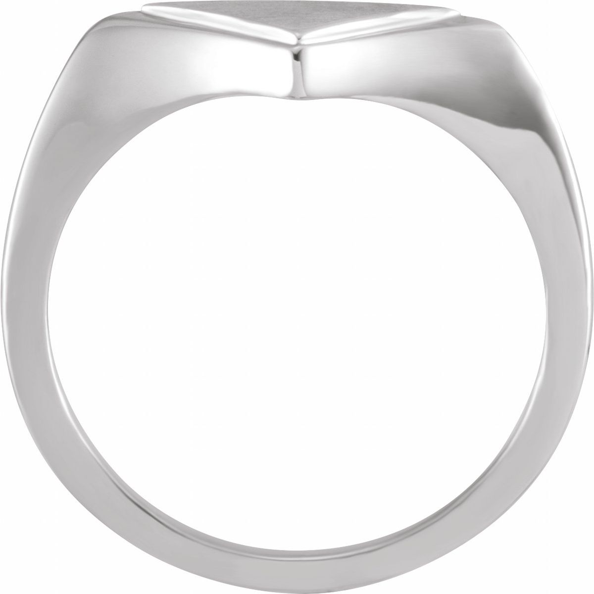 Geometric Signet Ring