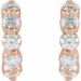 Accented Hoop Earrings