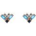 Cluster Earrings