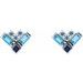 Cluster Earrings