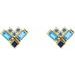 Cluster Earrings