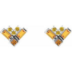 Cluster Earrings
