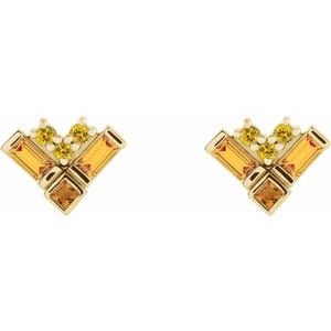 Cluster Earrings
