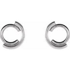 Circular Drop Earrings