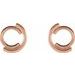 Circular Drop Earrings