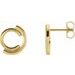 Circular Drop Earrings