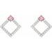 Accented Geometric Earrings