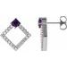 Accented Geometric Earrings