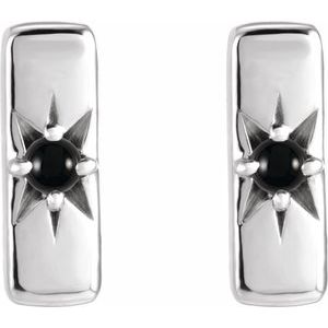 Accented Bar Earrings