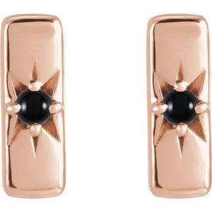 Accented Bar Earrings