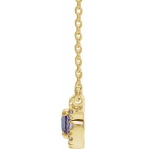 French-Set Halo-Style Necklace or Center
