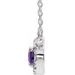 French-Set Halo-Style Necklace or Center