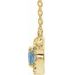 French-Set Halo-Style Necklace or Center