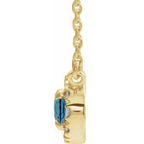 French-Set Halo-Style Necklace or Center