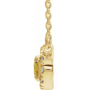 French-Set Halo-Style Necklace or Center