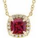Halo-Style Necklace or Center