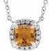 Halo-Style Necklace or Center