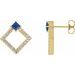 Accented Geometric Earrings