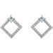 Accented Geometric Earrings