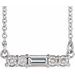 Accented Bar Necklace or Center
