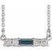 Accented Bar Necklace or Center