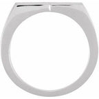 Rectangle Signet Ring