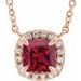 Halo-Style Necklace or Center