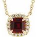 Halo-Style Necklace or Center