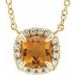 Halo-Style Necklace or Center
